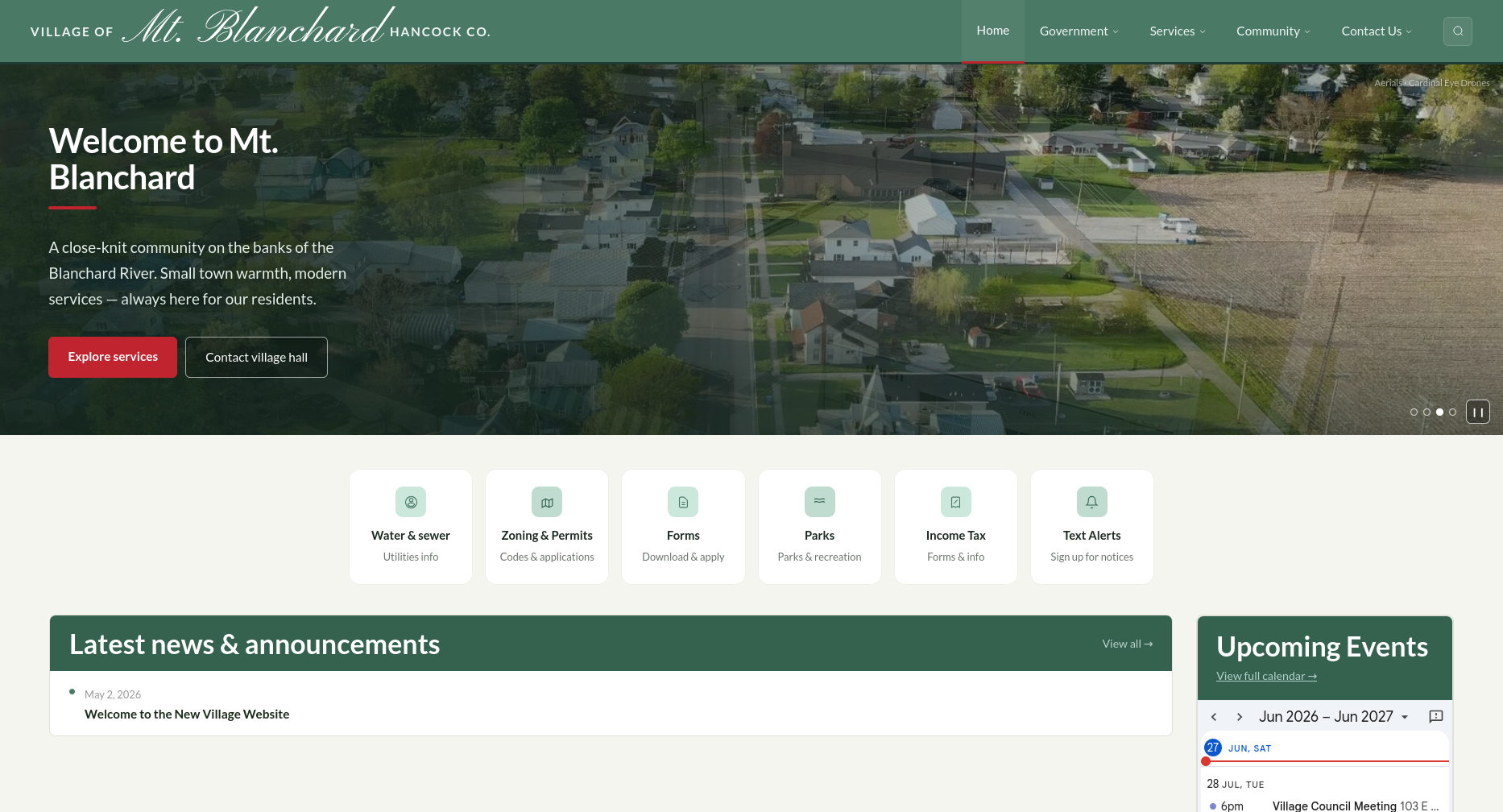 Village of Mt. Blanchard